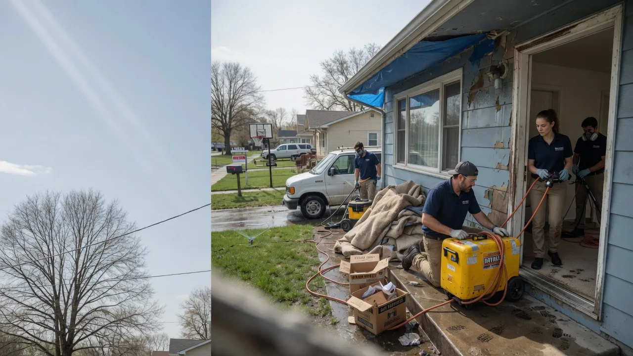 Basement Flood Cleanup in Mount Clare, WV near me